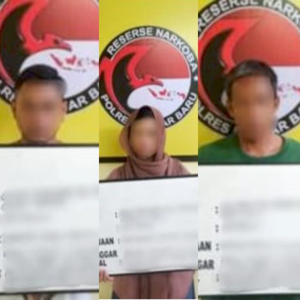 Polisi Bekuk Tiga Pengedar Dan Pemakai Narkoba