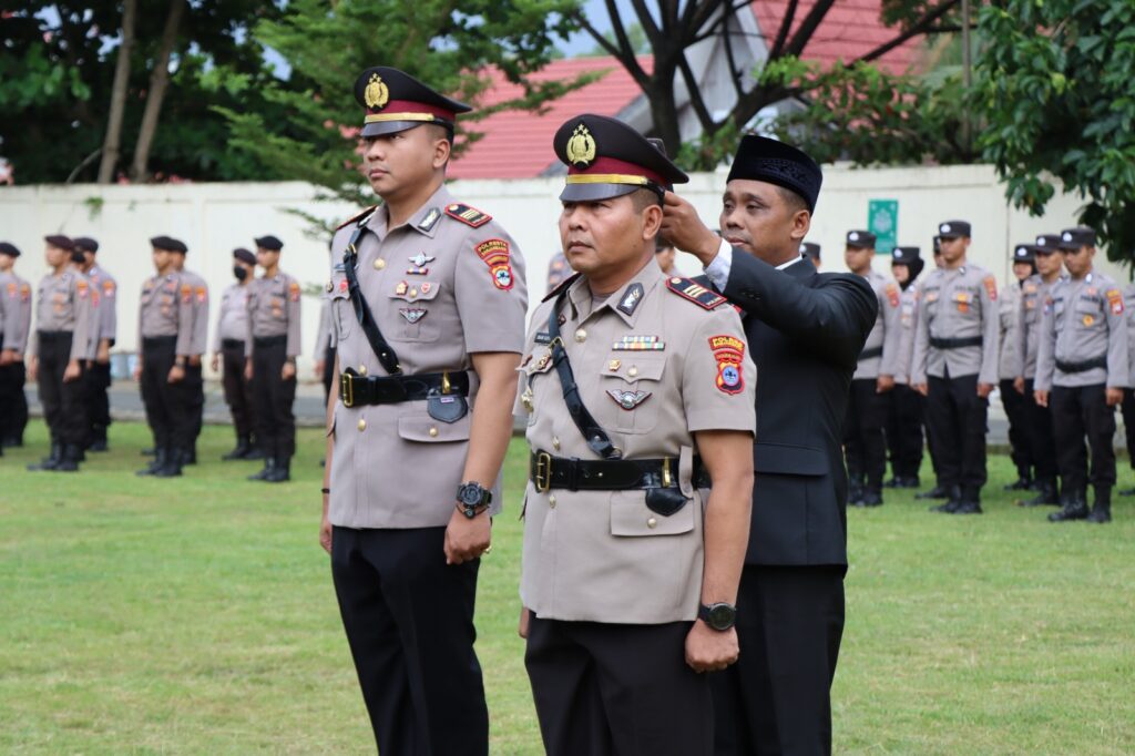 Kapolres Banjarbaru Pimpin Sertijab Kasat Lantas