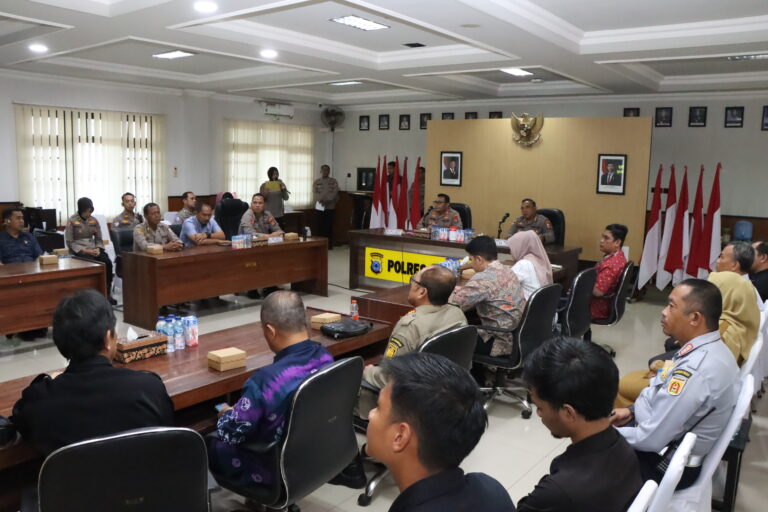 Tim Puslitbang Mabes Polri Gelar kegiatan Penelitian Penyampaian Pendapat dimuka Umum Dalam rangka Peran Polri Dalam Penanganan Unjuk Rasa/Demonstrasi